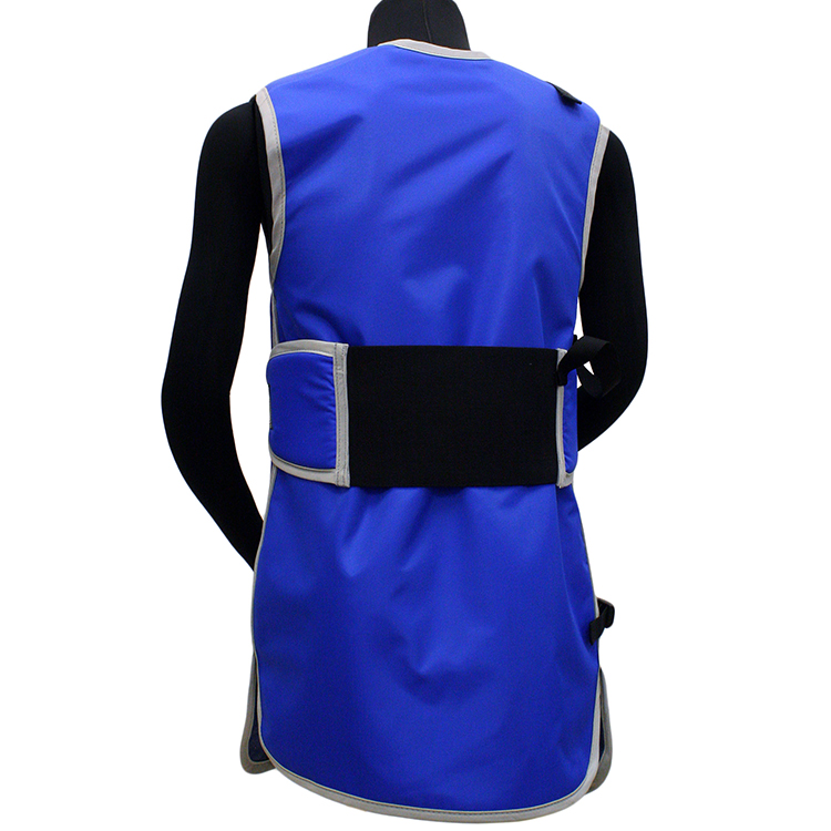 lead apron back side
